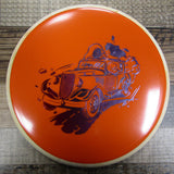 Axiom Hex Neutron Bonnie and Clyde Midrange Disc Golf Disc 172 Grams Orange