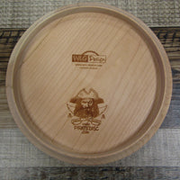 Cherry Wood Art Disc Les White Female Pirate Full Size 152 Grams