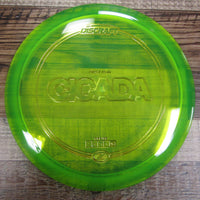 Discraft First Run Cicada Z Line Driver Disc Golf Disc 170-172 Grams Green