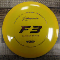 Prodigy F3 400G Fairway Driver Disc Golf Disc 173 Grams Orange