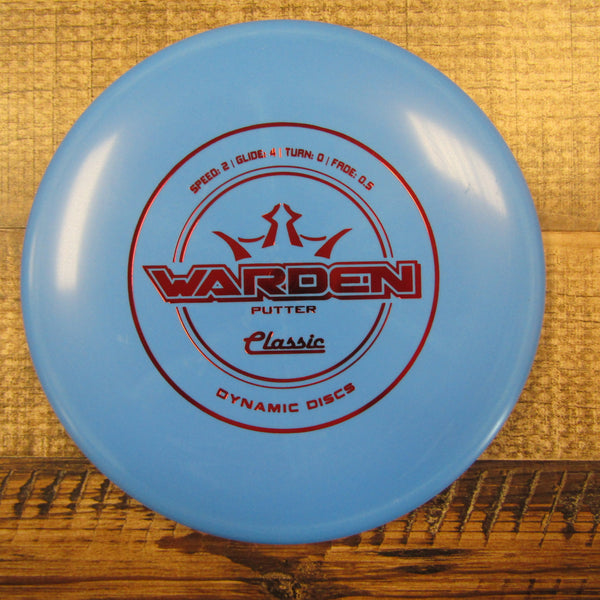 Dynamic Discs Warden Classic Putter Disc Golf Disc 173 Grams Blue