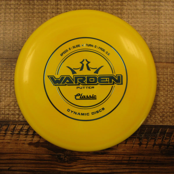 Dynamic Discs Warden Classic Putter Disc Golf Disc 173 Grams Yellow