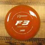 Prodigy F3 400 Fairway Driver Disc 176 Grams Brown Orange