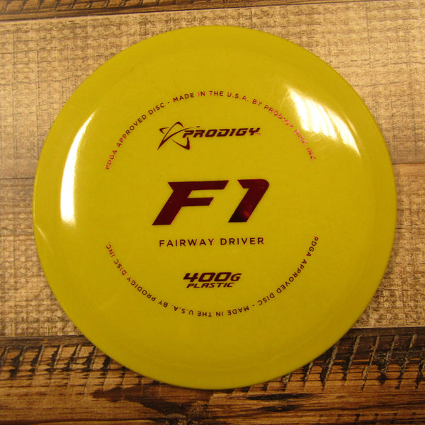 Prodigy F1 400G Fairway Driver Disc 170 Grams Green Yellow