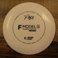 Prodigy Ace Line F Model S Fairway Driver Base Grip Disc Golf Disc 173 Grams White