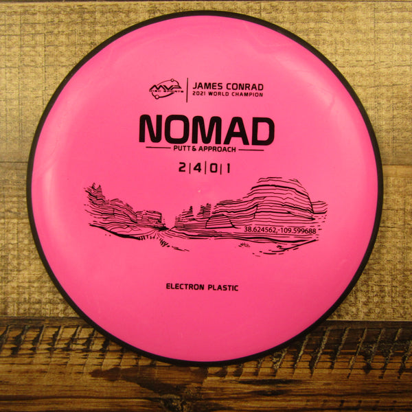 MVP Nomad Electron James Conrad 2021 Putt & Approach Disc Golf Disc 168 Grams Pink