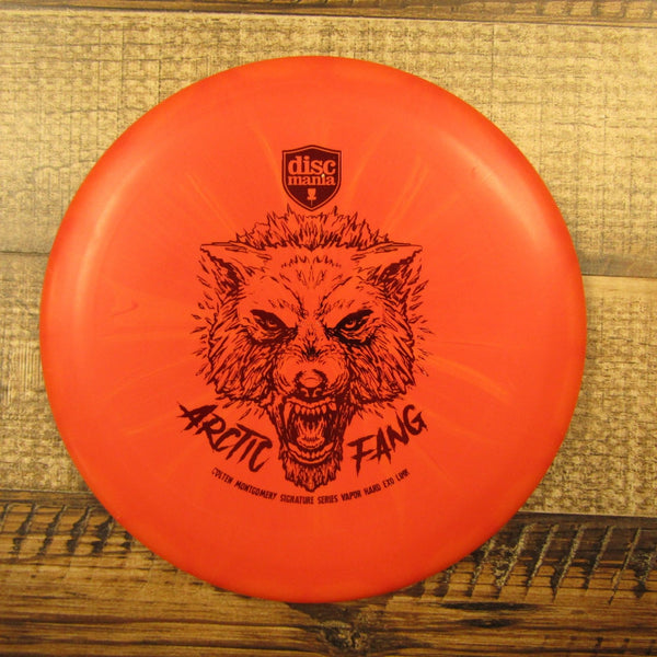 Discmania Link Exo Hard Vapor Arctic Fang Colten Montgomery Putter Disc Golf Disc 173 Grams Orange