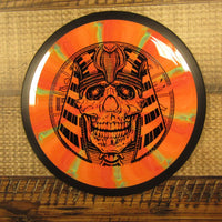 MVP Photon Cosmic Neutron Distance Driver Egyptian Head Disc Golf Disc 171 Grams Orange Green