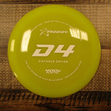 Prodigy D4 400G Distance Driver Disc Golf Disc 174 Grams Yellow Green