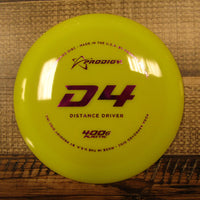 Prodigy D4 400G Distance Driver Disc Golf Disc 174 Grams Yellow