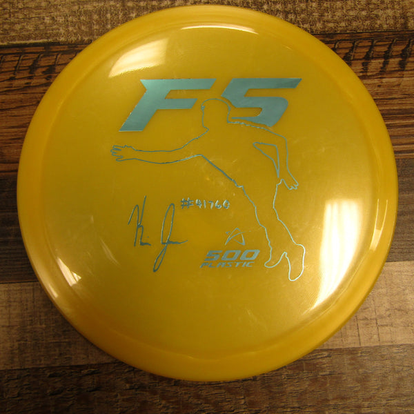 Prodigy F5 500 Kevin Jones Signature Series Fairway Driver Disc 174 Grams Yellow