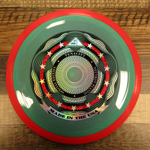 Axiom Tenacity Neutron Special Edition Distance Driver Disc Golf Disc 172 Grams Green Blue Red