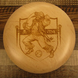 Maple Wood Art Disc Les White Deckhand Pirate Full Size 144 Grams