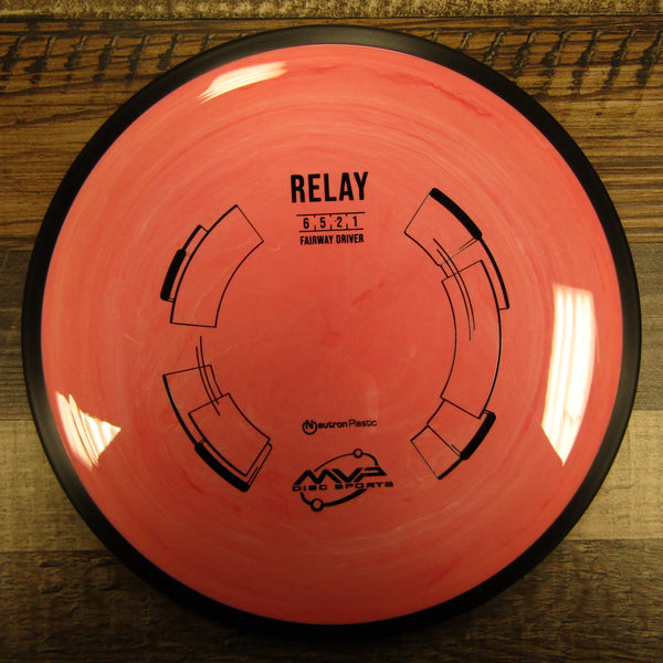 MVP Relay Neutron Fairway Driver Disc 163 Grams Red Pink