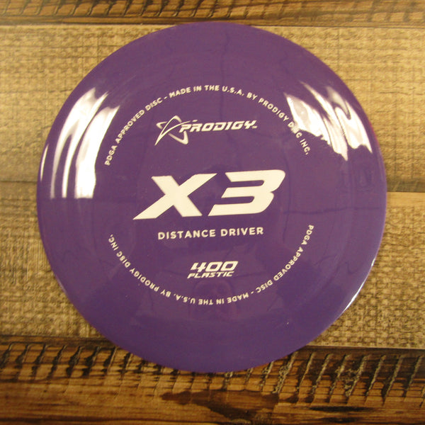 Prodigy X3 400 Distance Driver Disc Golf Disc 174 Grams Purple