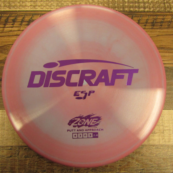 Discraft Zone ESP Putt and Approach Disc Golf Disc 173-174 Grams Purple Pink