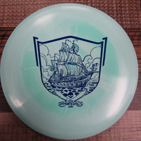 Discraft Buzzz ESP Ship Pirate Midrange Disc Golf Disc 177+ Grams Green Blue